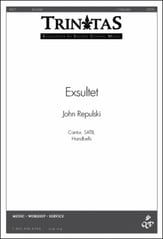 Exsultet SATB choral sheet music cover